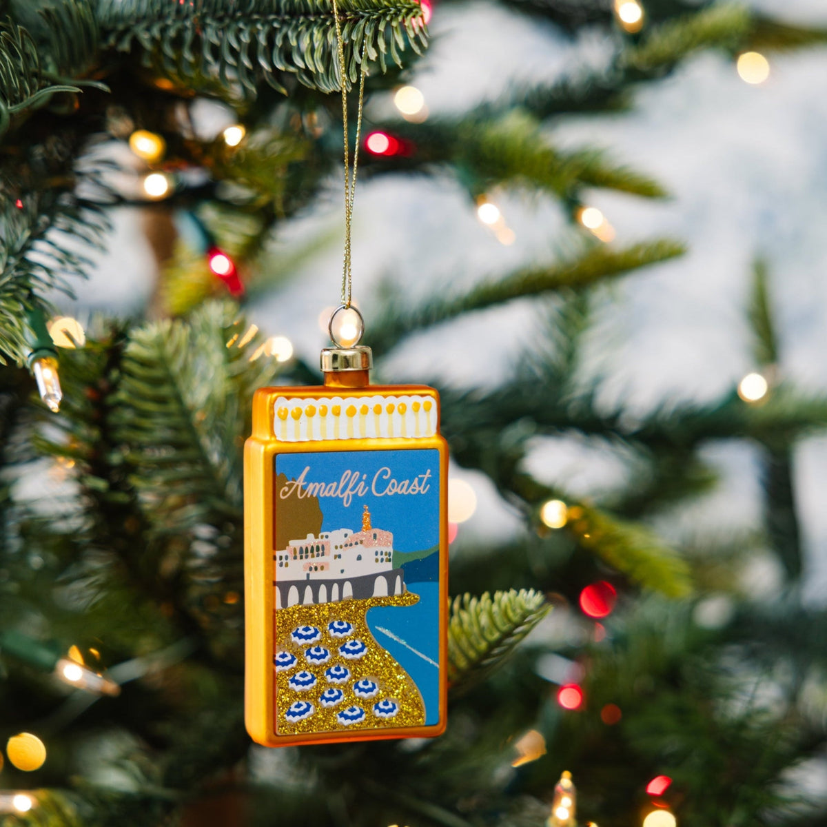 Matchbook Ornament - Amalfi Coast