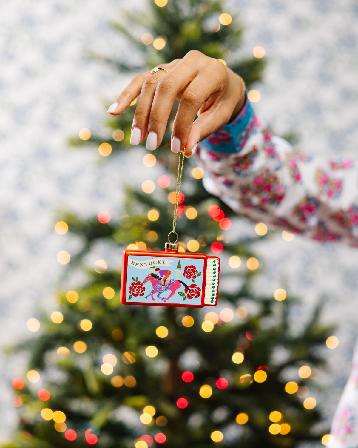 Matchbook Ornament - Kentucky