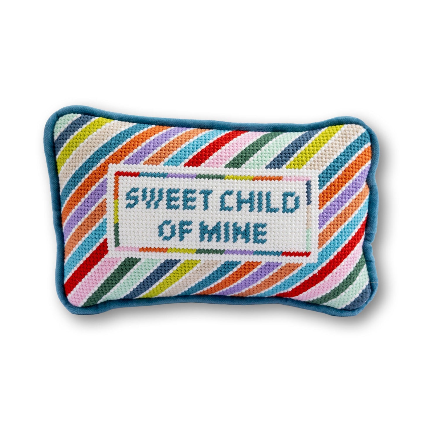 Sweet Child Of Mine Mini Needlepoint Pillow