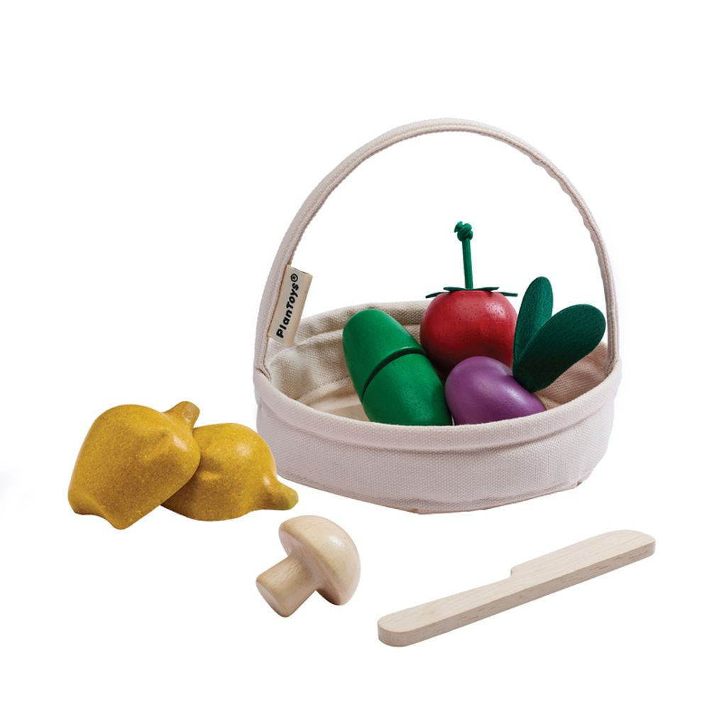 Rainbow Veggie Basket