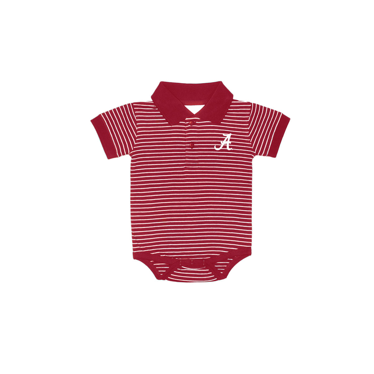 Alabama Strip Jersey Golf Shirt Creeper (268)
