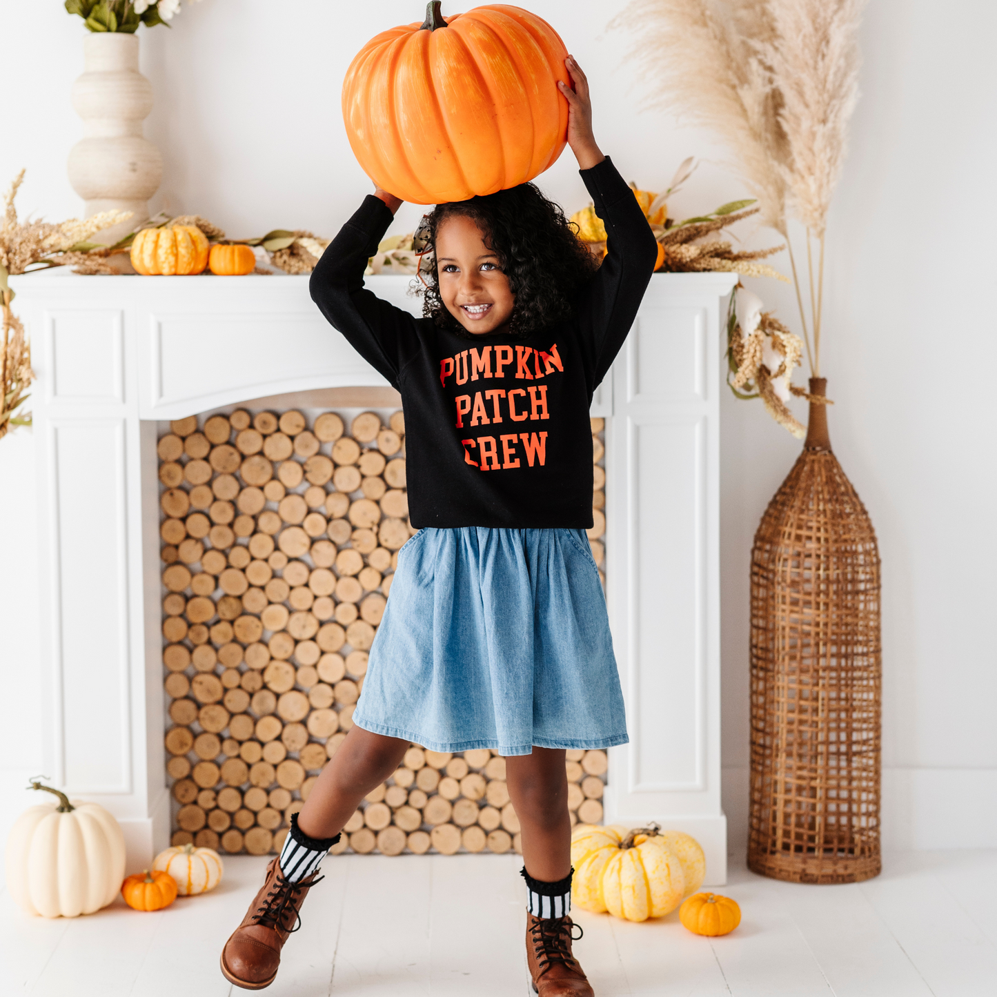 Pumpkin Patch Crew Sweatshirt