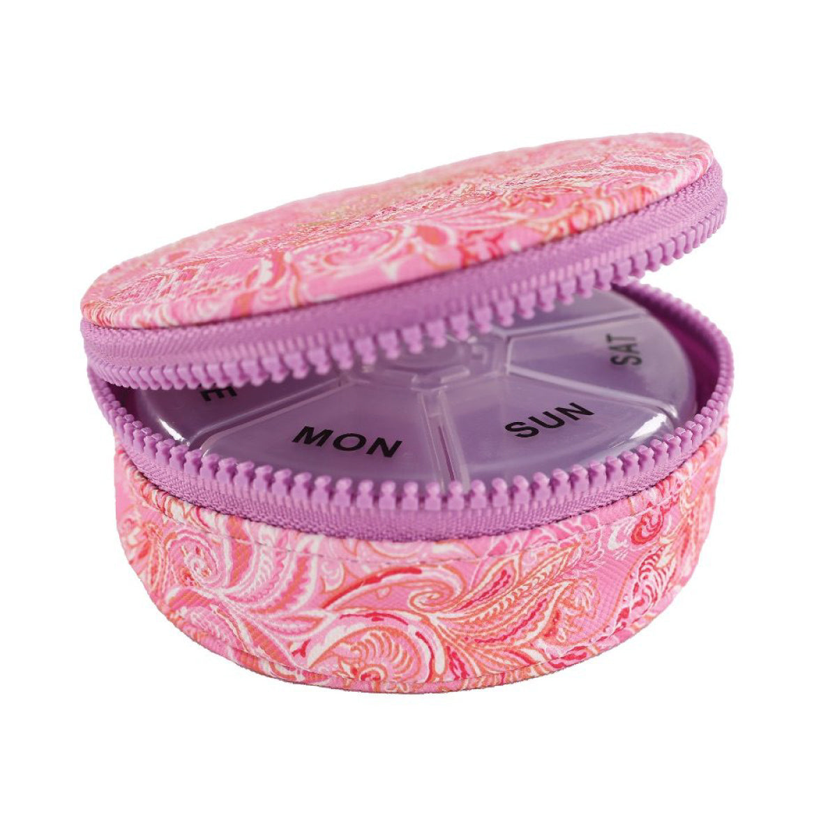 Simply Southern® Pill Case: Pink Paisley