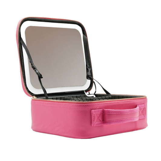 Simply Southern® Makeup Travel Case: Pink