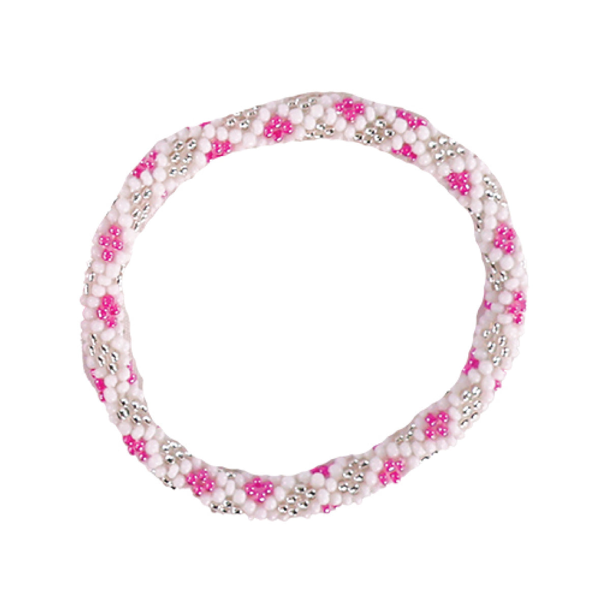 Simply Southern® Pink Beaded Bangle Bracelets