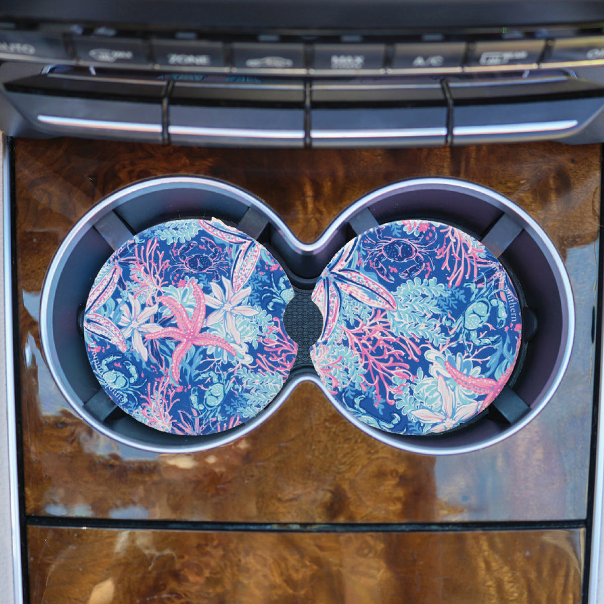 Simply Southern® Car Coasters Set: Reef