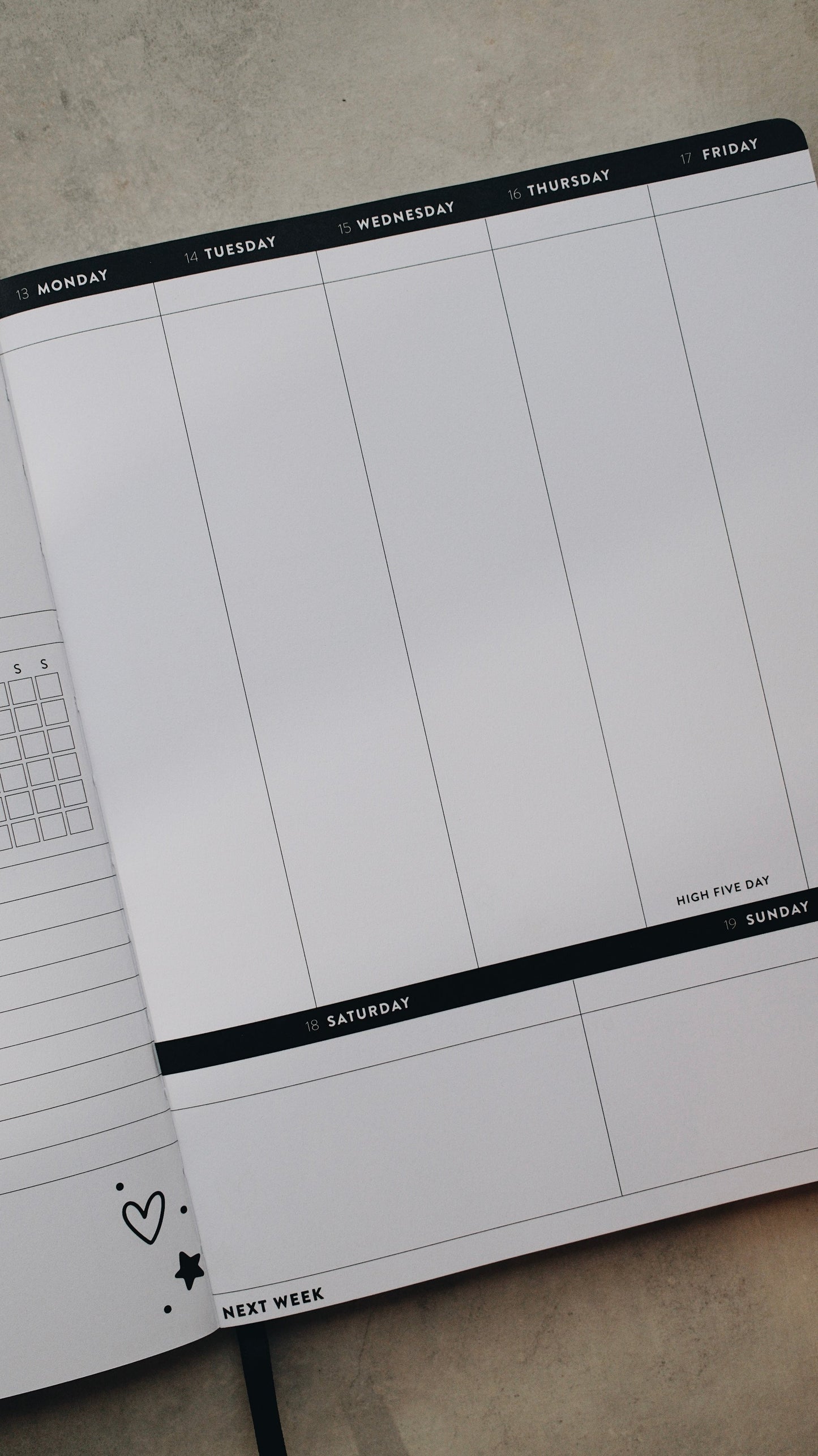 2026 Dated 8x10 Planner - Doodle Edition