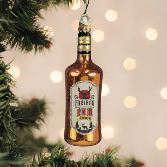 Rum Bottle Ornament
