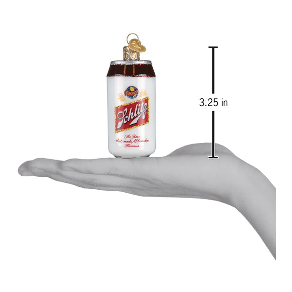 Schlitz Beer Can Ornament