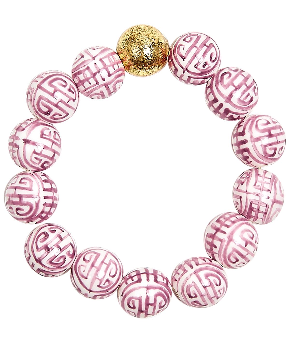 Georgia Beaded Bracelet - Patterned