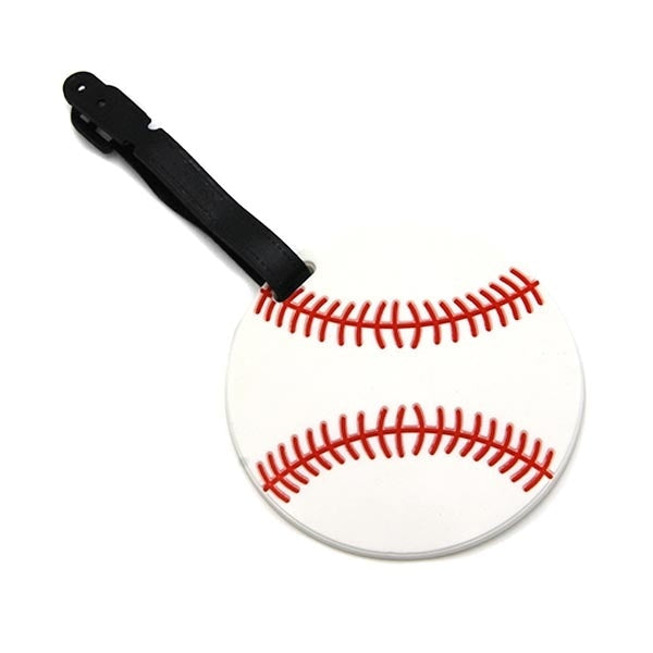 Baseball Luggage Tag