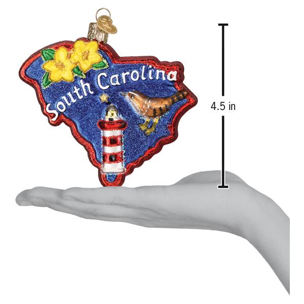 State Of South Carolina Ornament