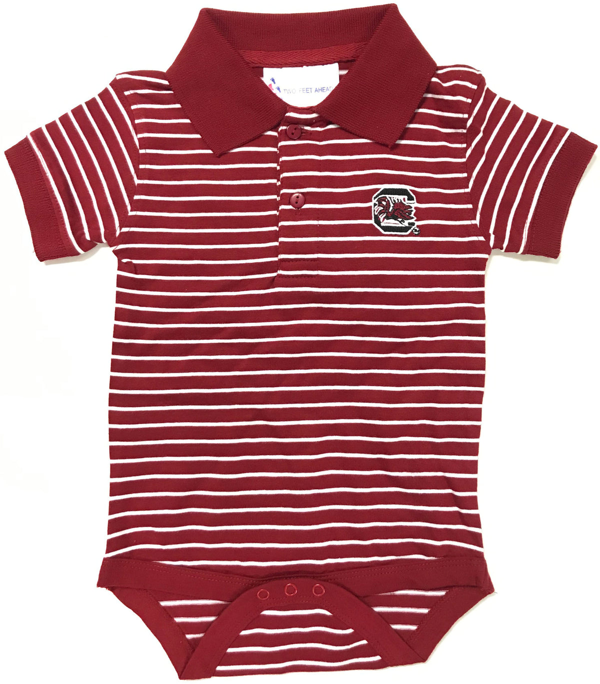 South Carolina Jersey Stripe Golf Creeper