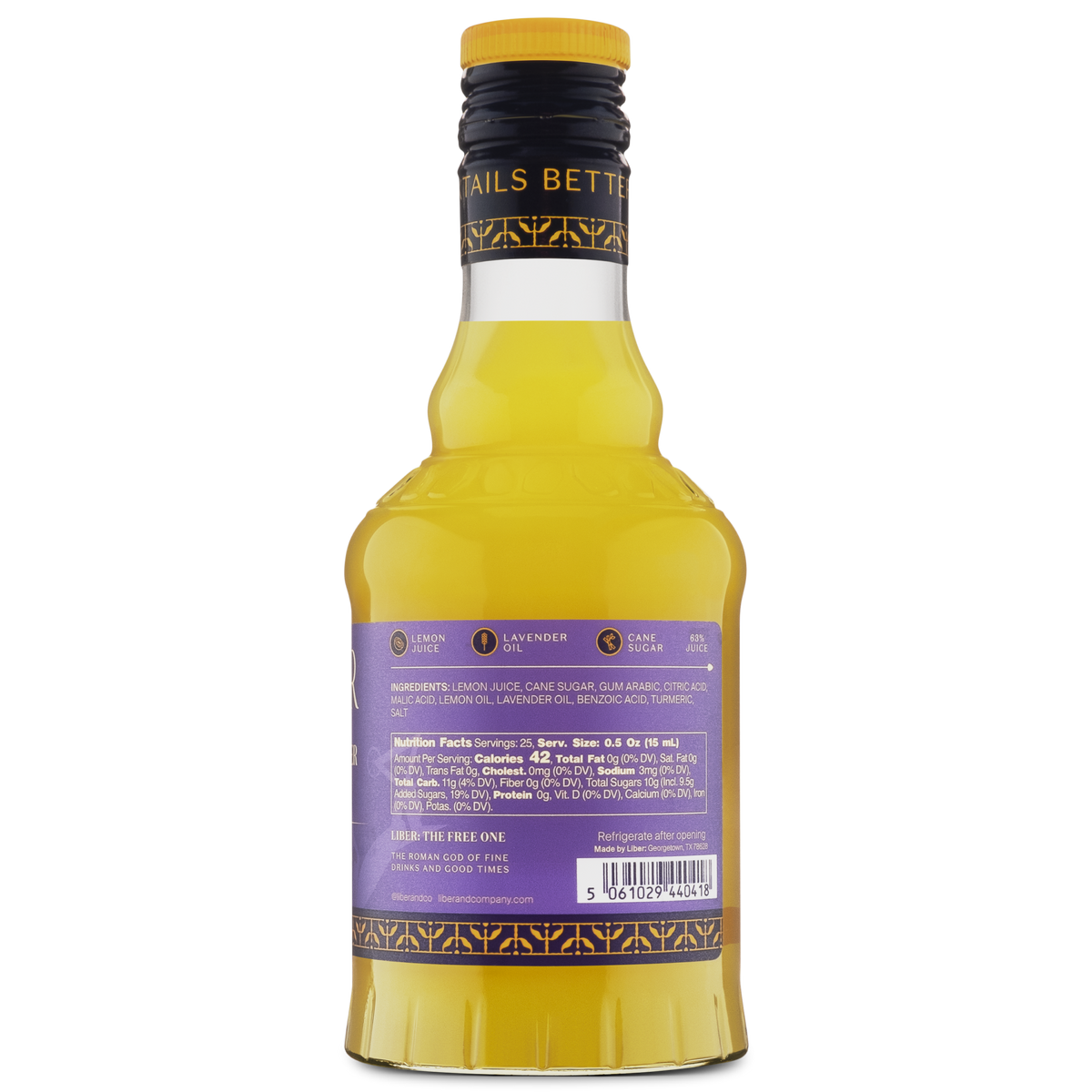 Lemon Lavender Cordial