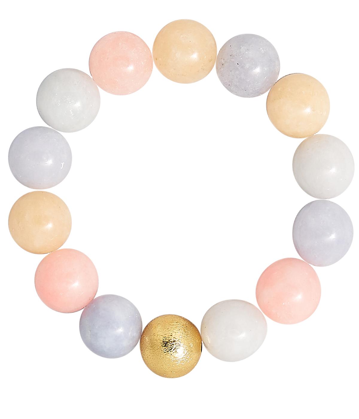 Georgia Beaded Bracelet - Quartz  (6 New Colors)