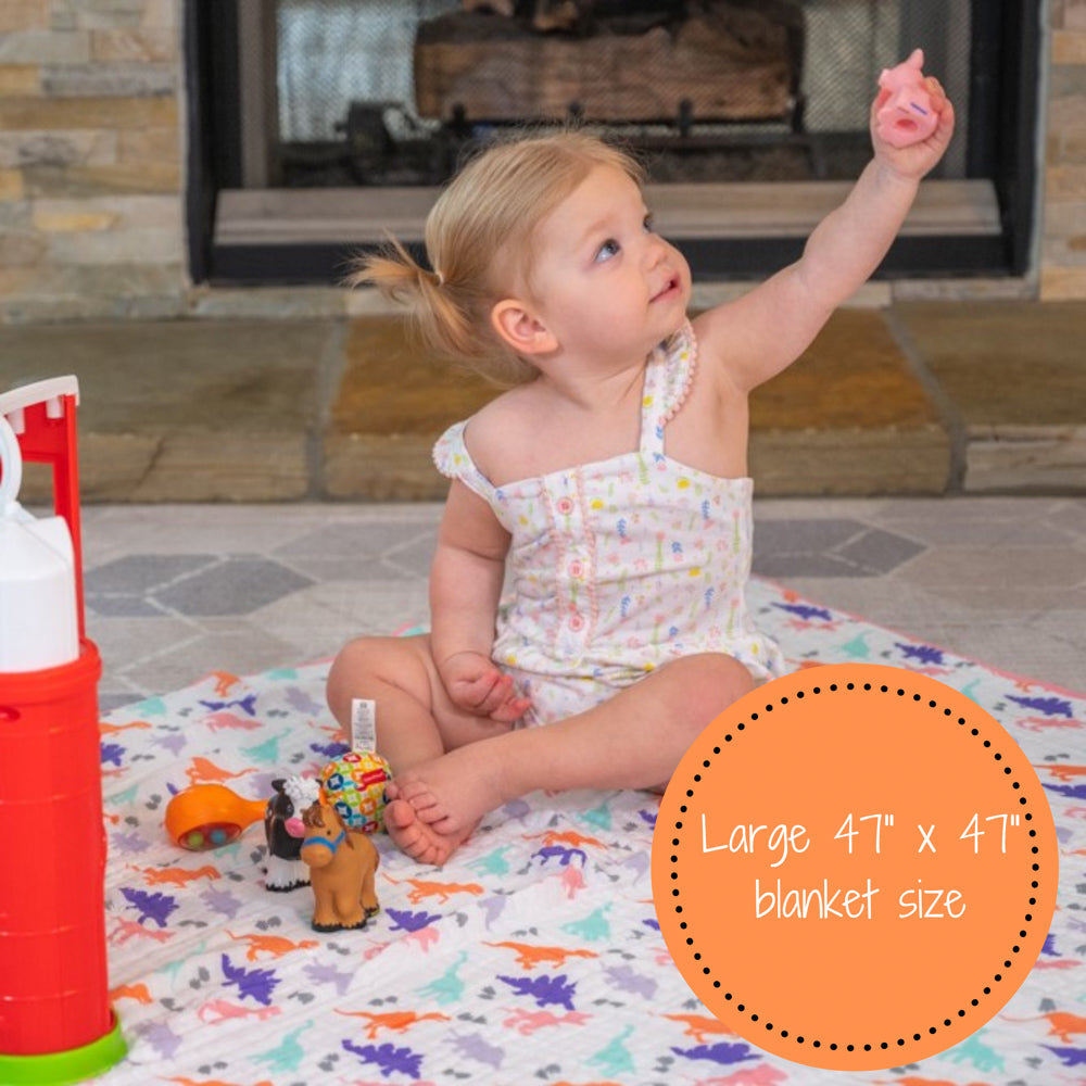 Rawr-Some Girly Muslin Quilt