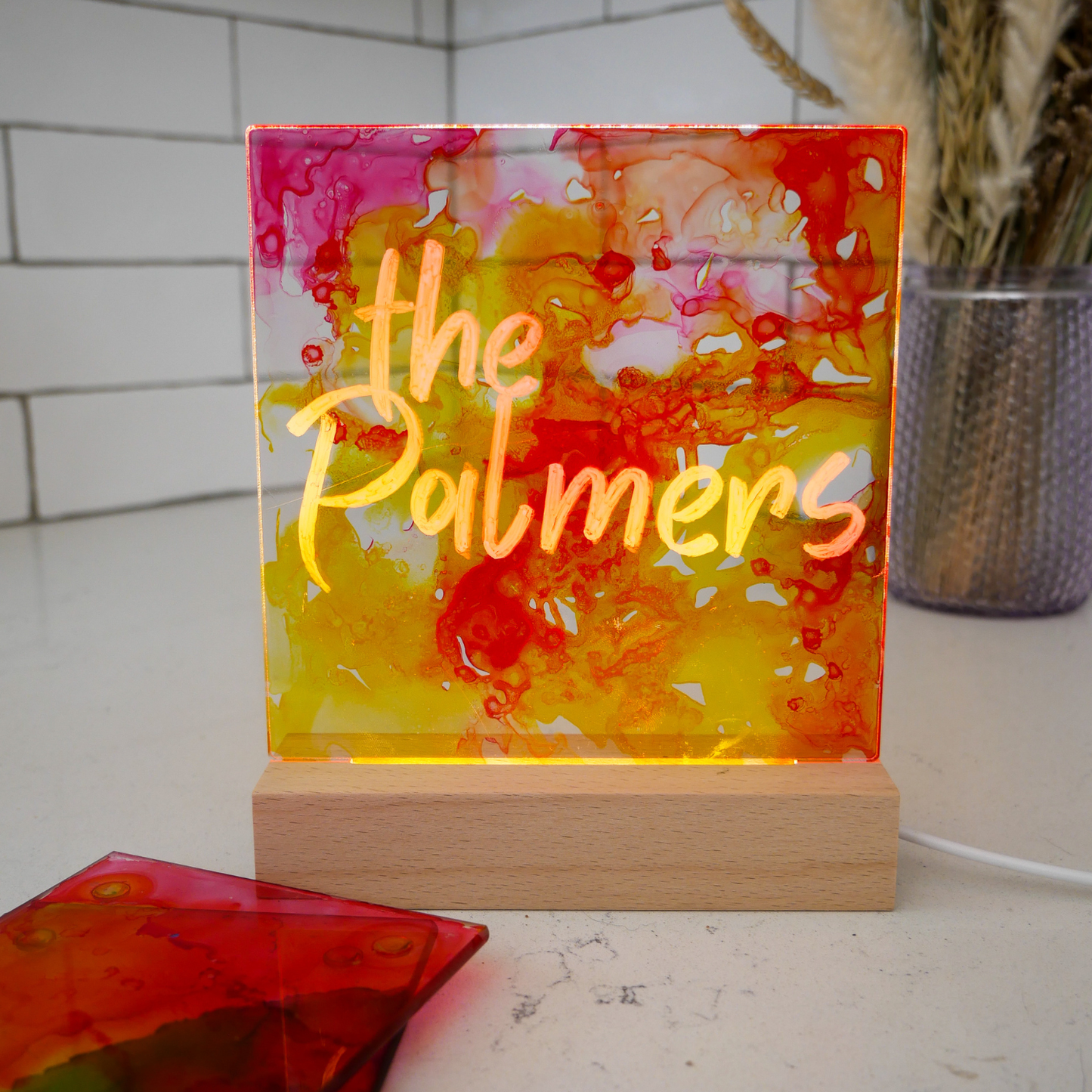 LED Light Frame Alcohol Ink Kit