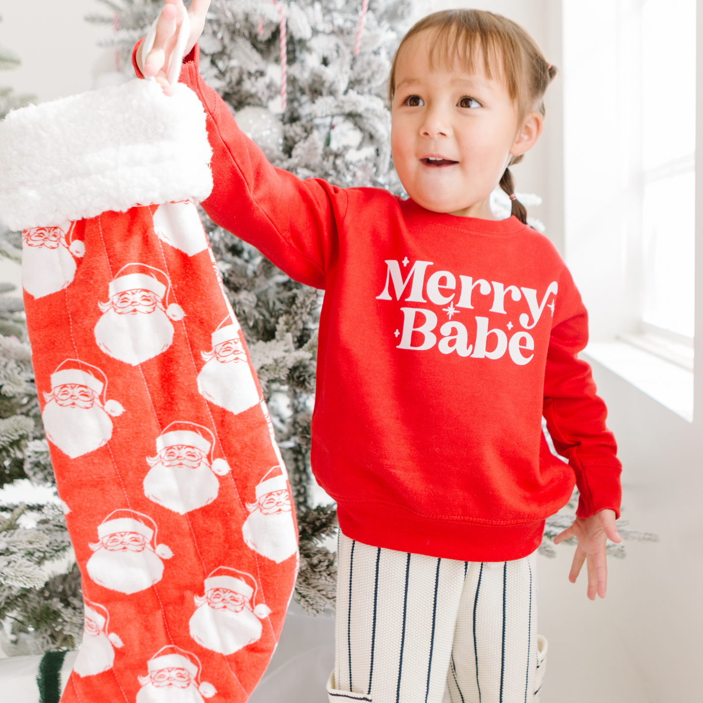 Merry Babe Sweatshirt