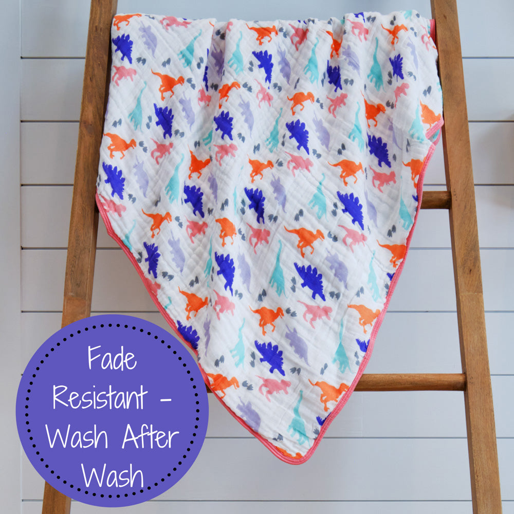 Rawr-Some Girly Muslin Quilt