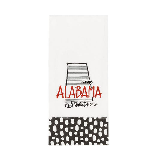 Home Sweet Home Alabama Cotton Tea Towel