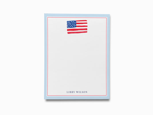 American Flag Notepad