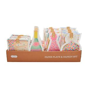 Birthday Plates and Napkins Set