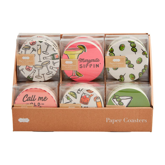 Cocktail Paper Coasters