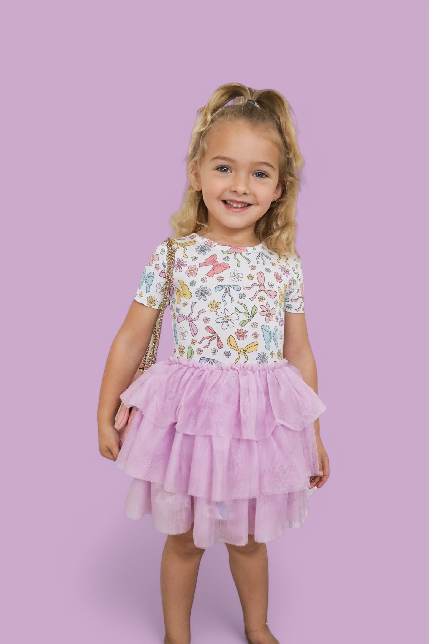 BOW GARDEN DREAM TUTU DRESS