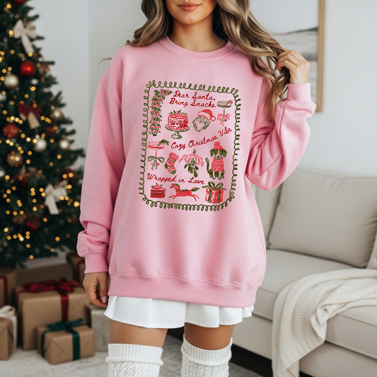 Dear Santa Bring Snacks