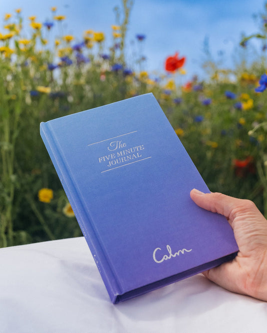 Calm x The Five Minute Journal