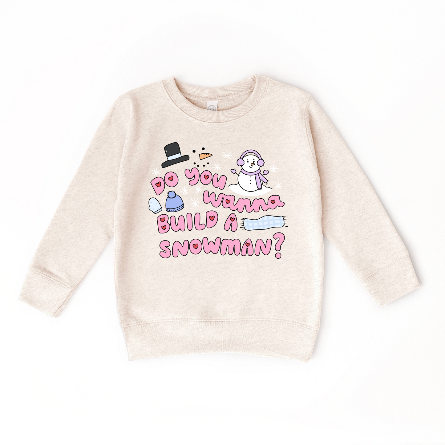 Do you wanna build a snowman sweater
