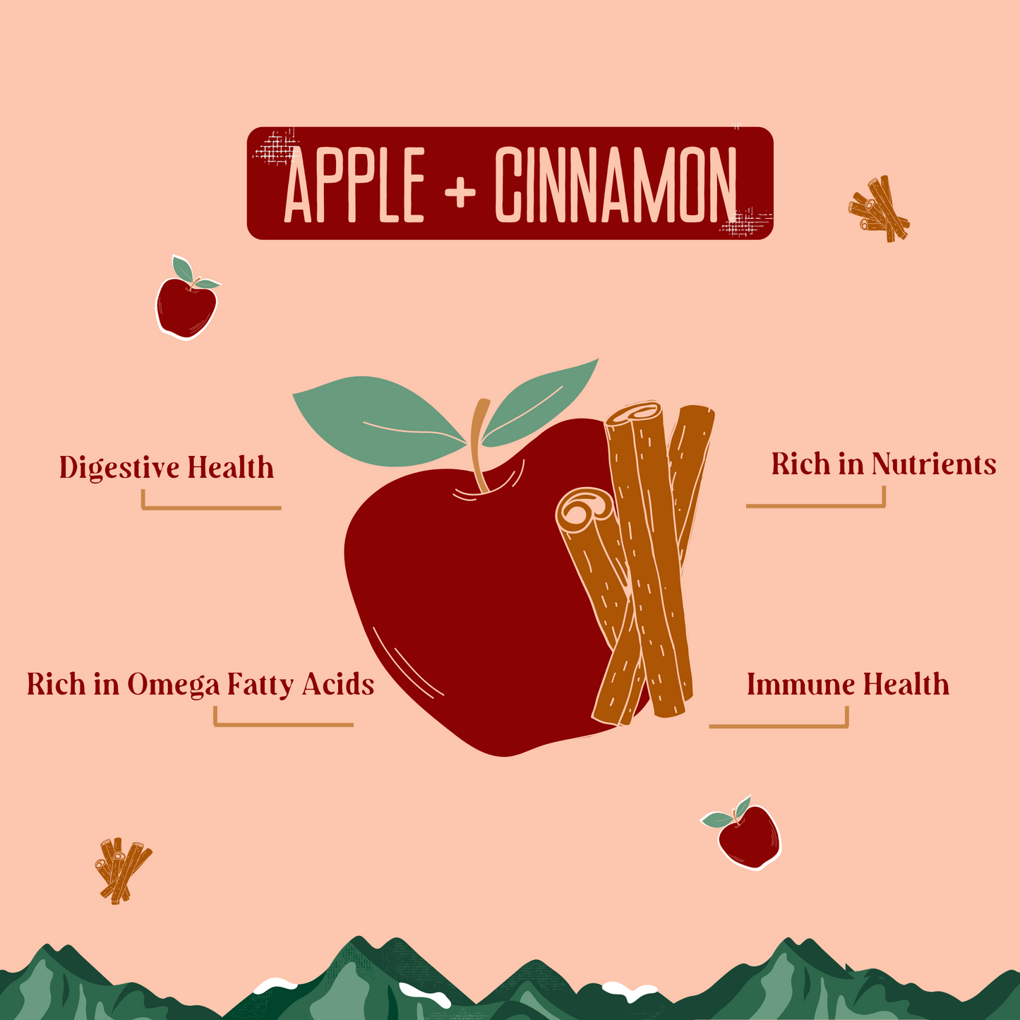 Apple Cinnamon Chews for Dogs
