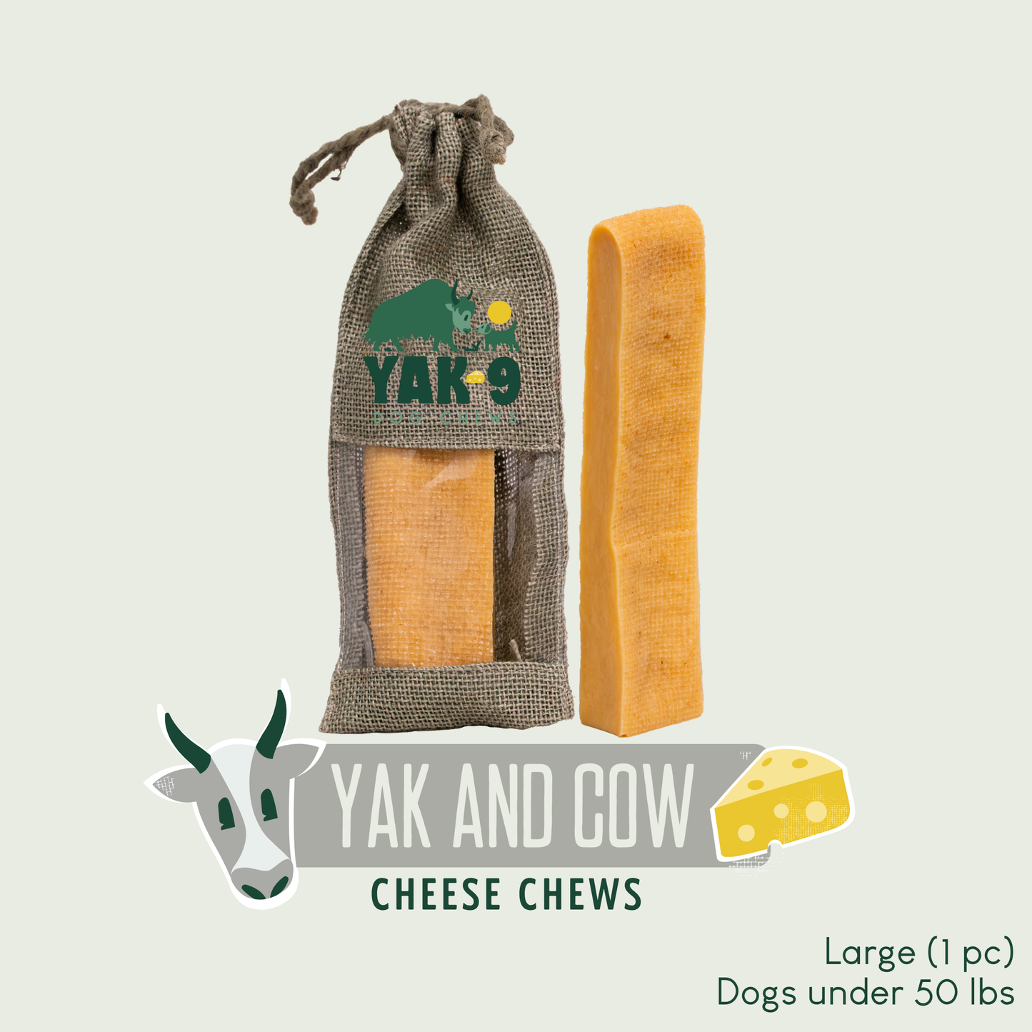 Yak and Cow Milk Chews for Dogs