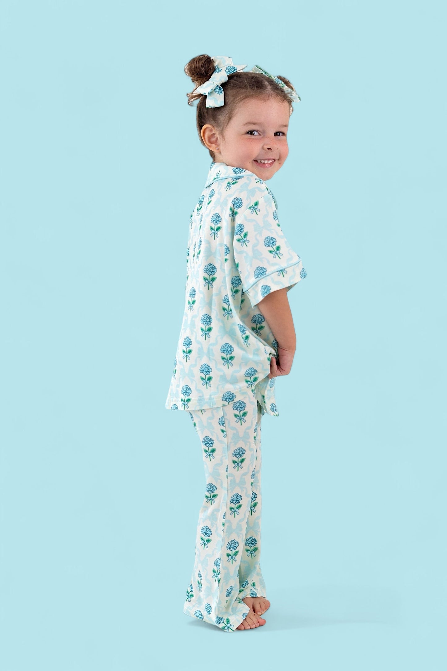 BLUE RIBBON BLOOMS DREAM GIRL'S FLARE SET