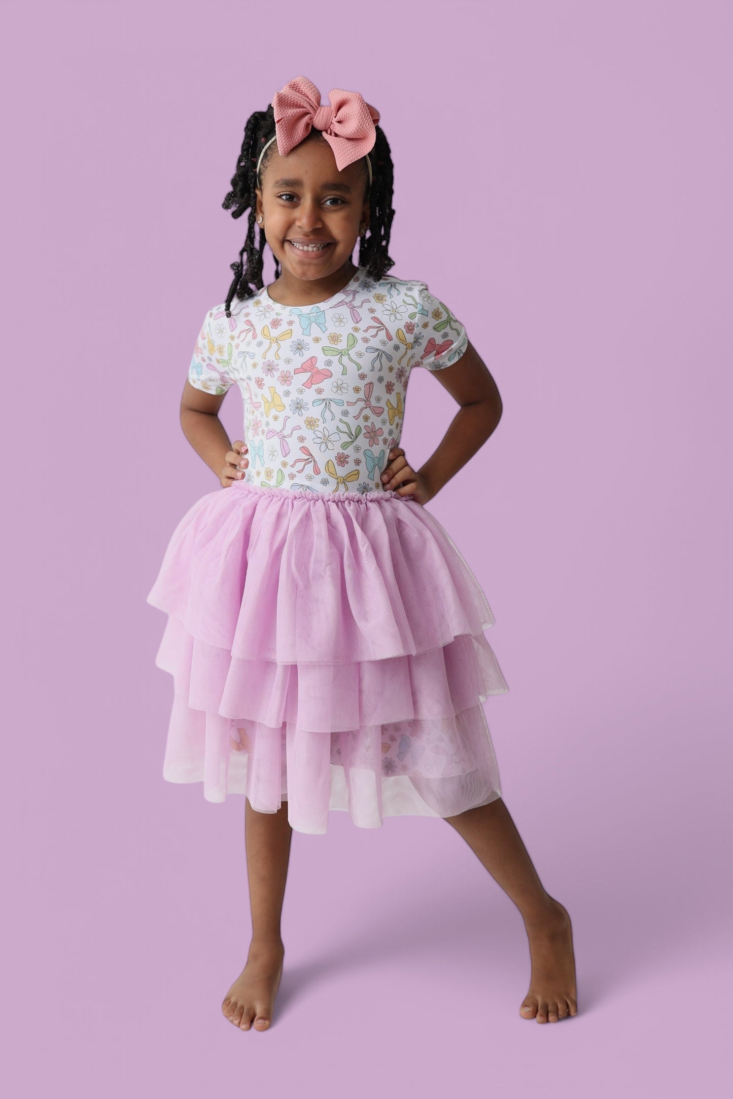 BOW GARDEN DREAM TUTU DRESS