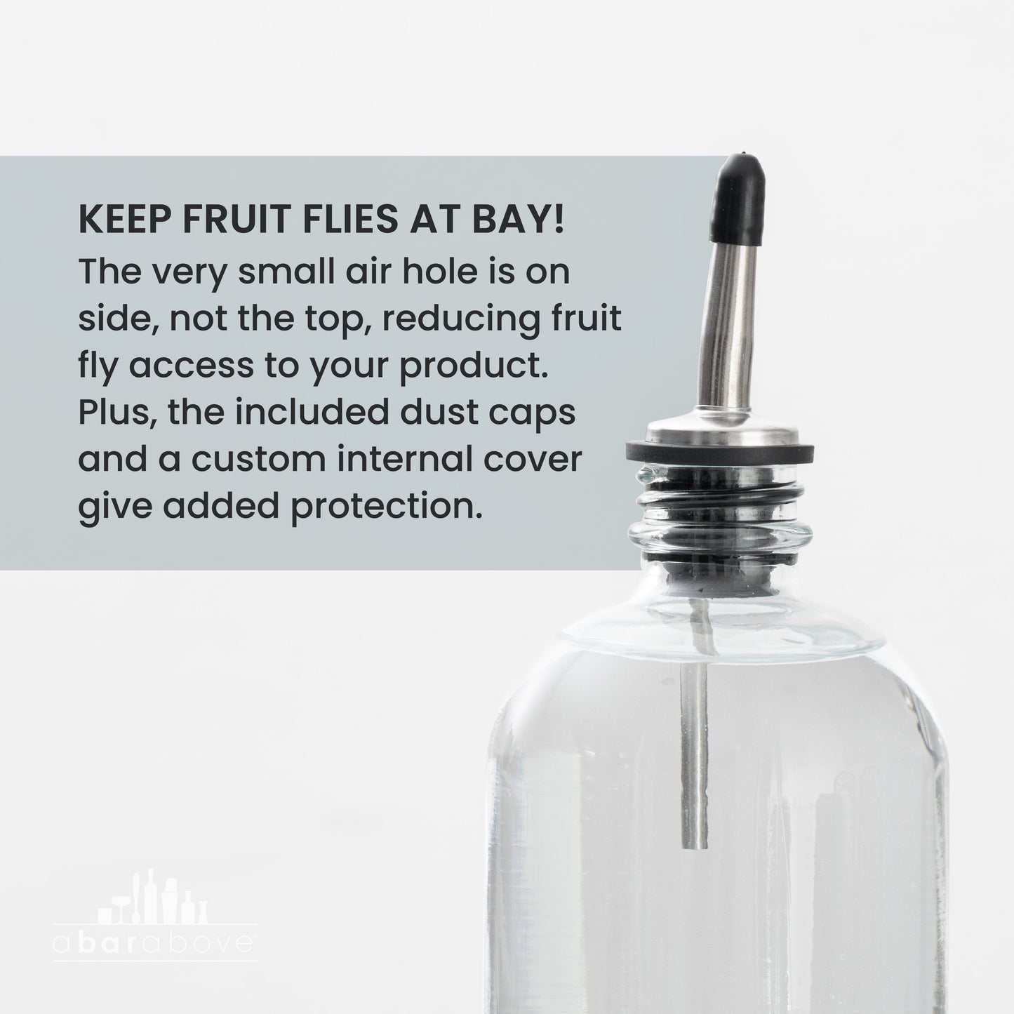 Pour Spouts for Alcohol Bottles - Stainless Steel