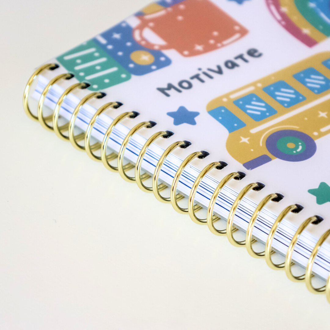 School Daze - WEEKLY Everyone™ Planner by BERTEAU & Co.
