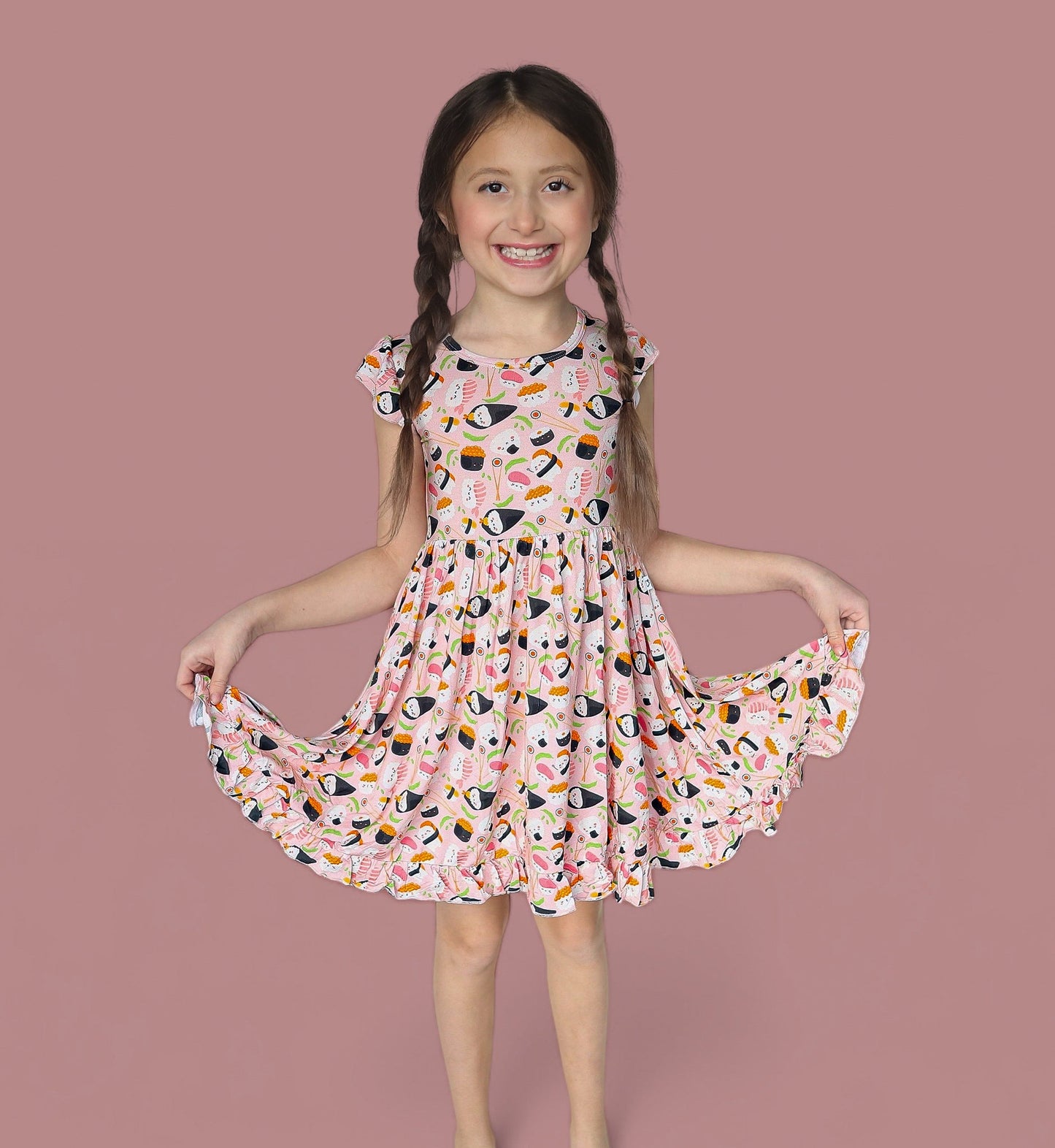 SWEET PEA SUSHI DREAM RUFFLE DRESS