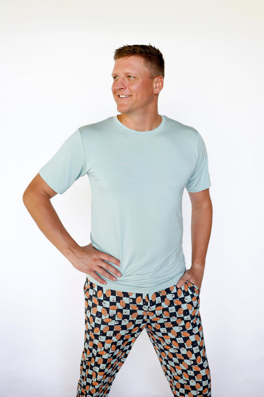 EXCLUSIVE LUKE'S FANTASY FOOTBALL SHORT SLEEVE MEN'S DREAM JOGGER SET