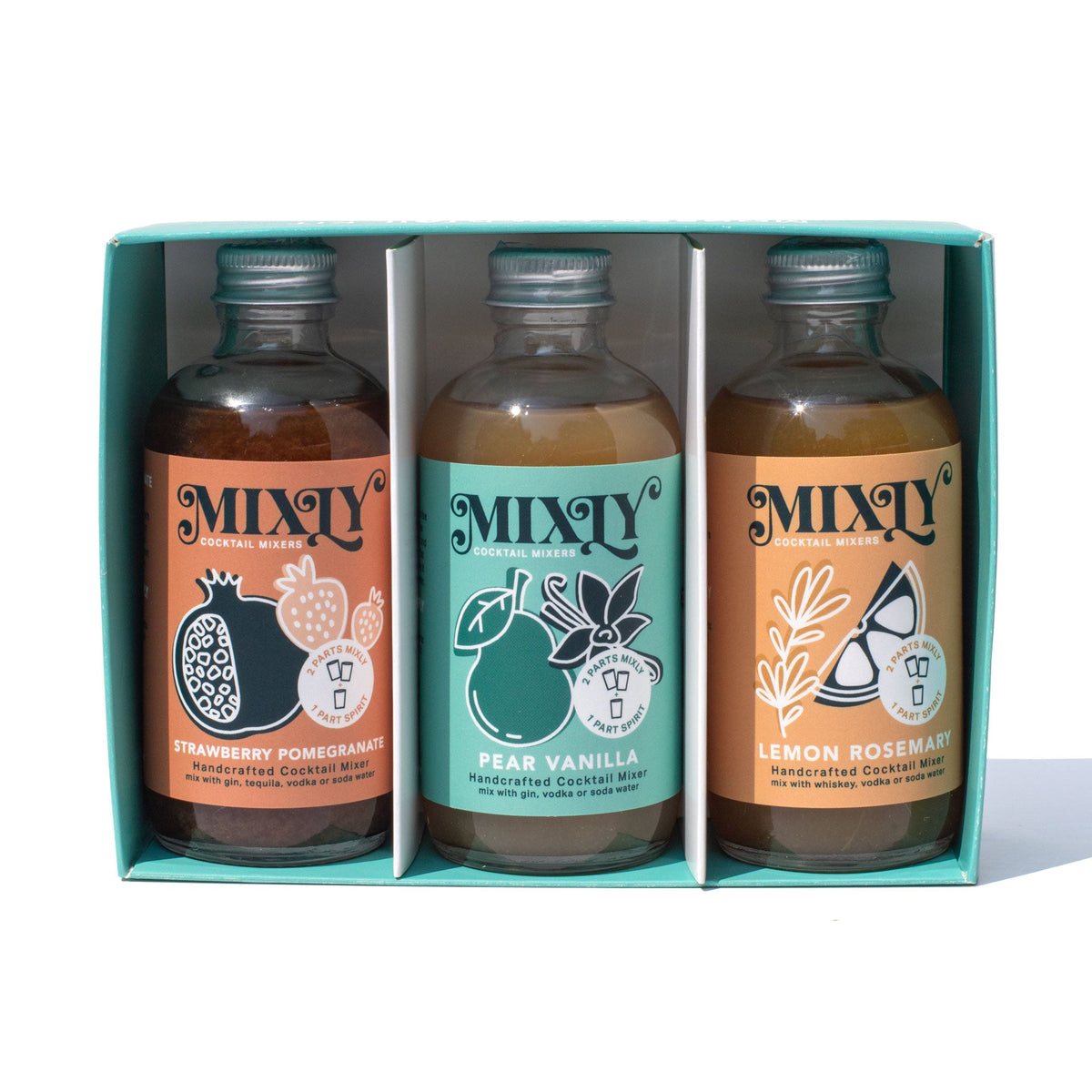Modern Cocktail Mixer Set | Non Alcoholic Cocktail or Mocktail Mixer Gift Kit