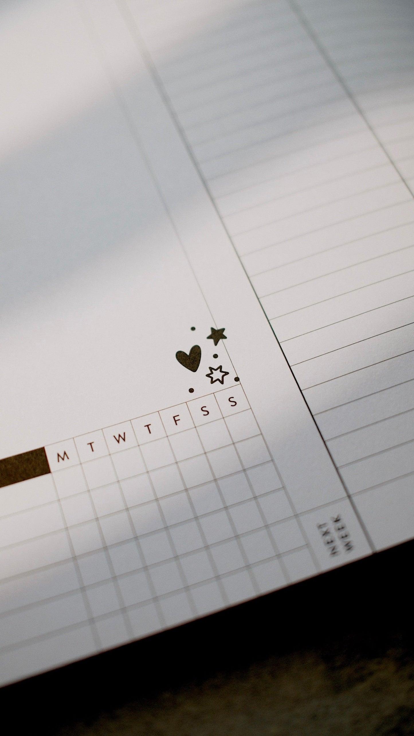 8x10 Undated Education Planner - Doodle Edition