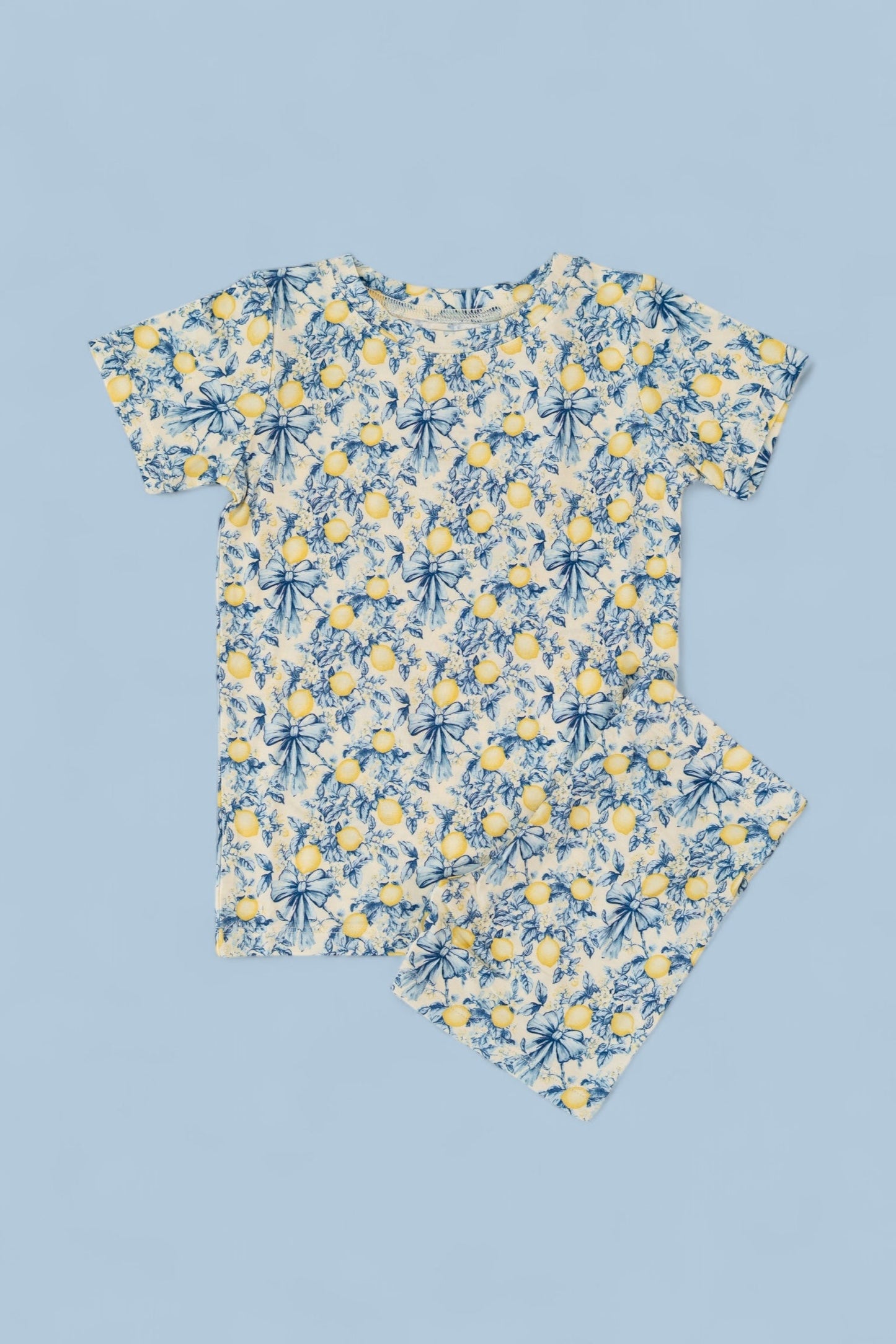 VINTAGE CITRUS TOILE DREAM SHORT SET