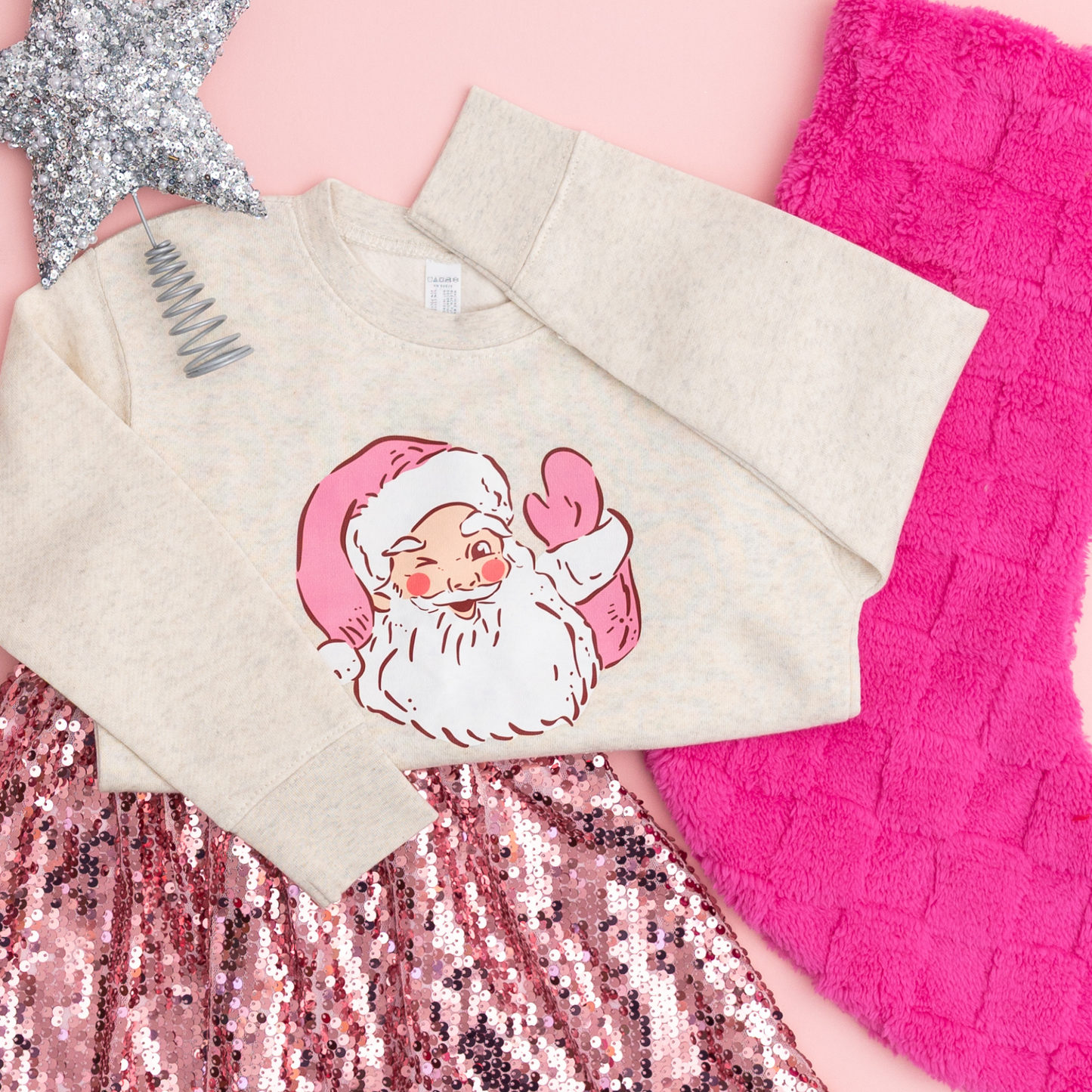 Santa Claus Wink Sweatshirt