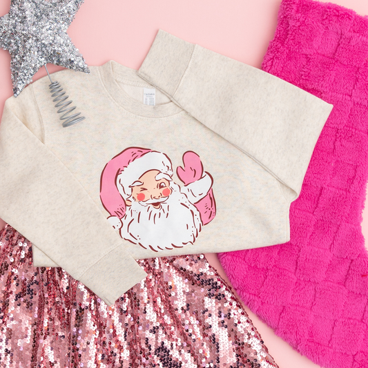 Santa Claus Wink Sweatshirt