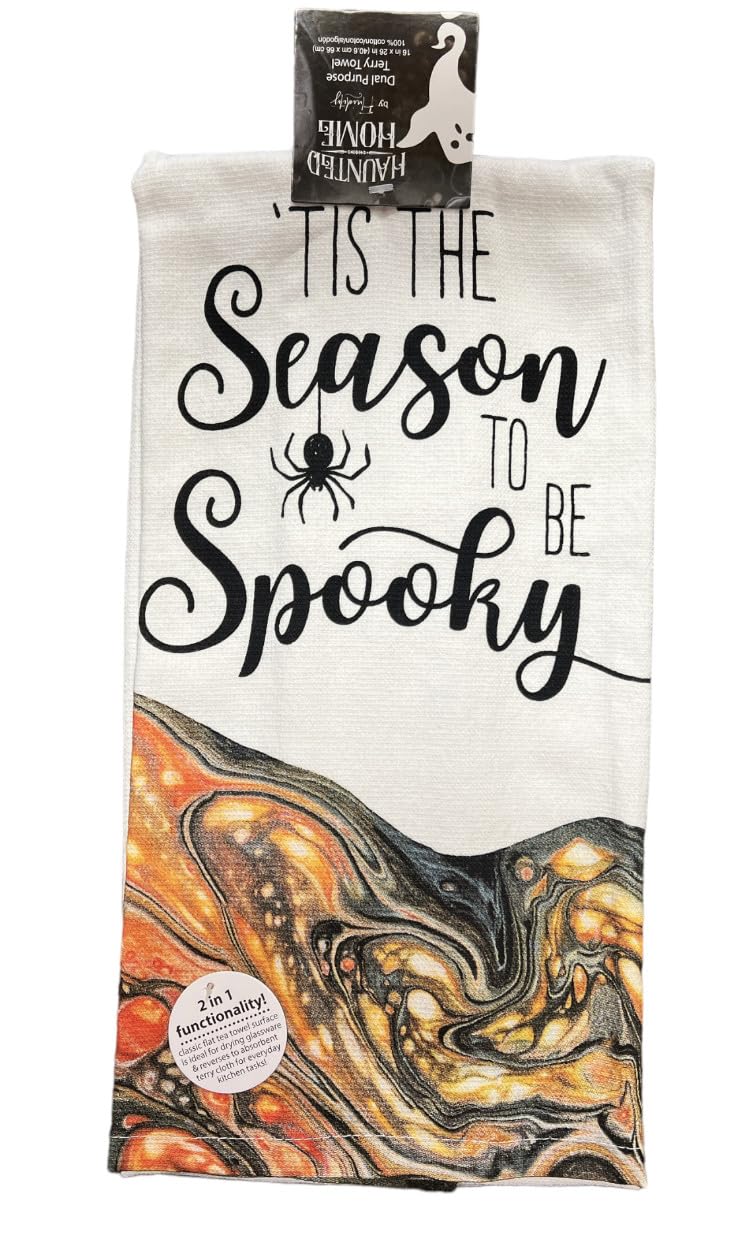 Tis the Season to be Spooky Kitchen Towel