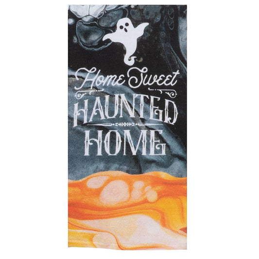 Home Sweet Haunted Home Kitchen  Towel