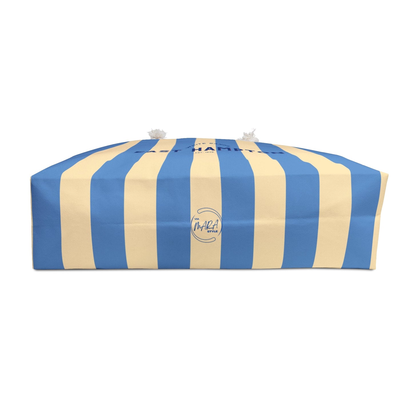 East Hampton Striped Weekender Bag — Preppy Beach Tote Bag