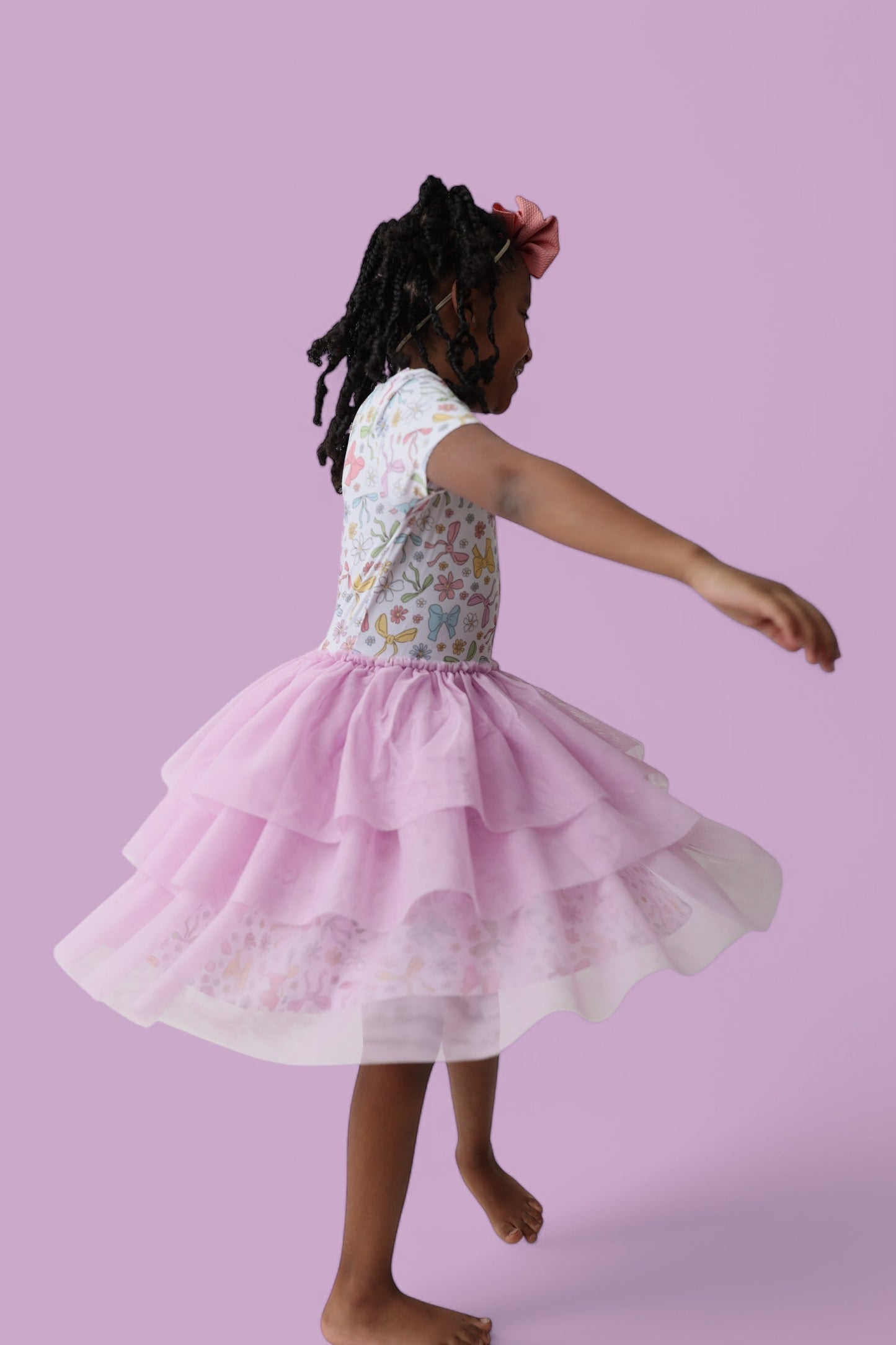 BOW GARDEN DREAM TUTU DRESS