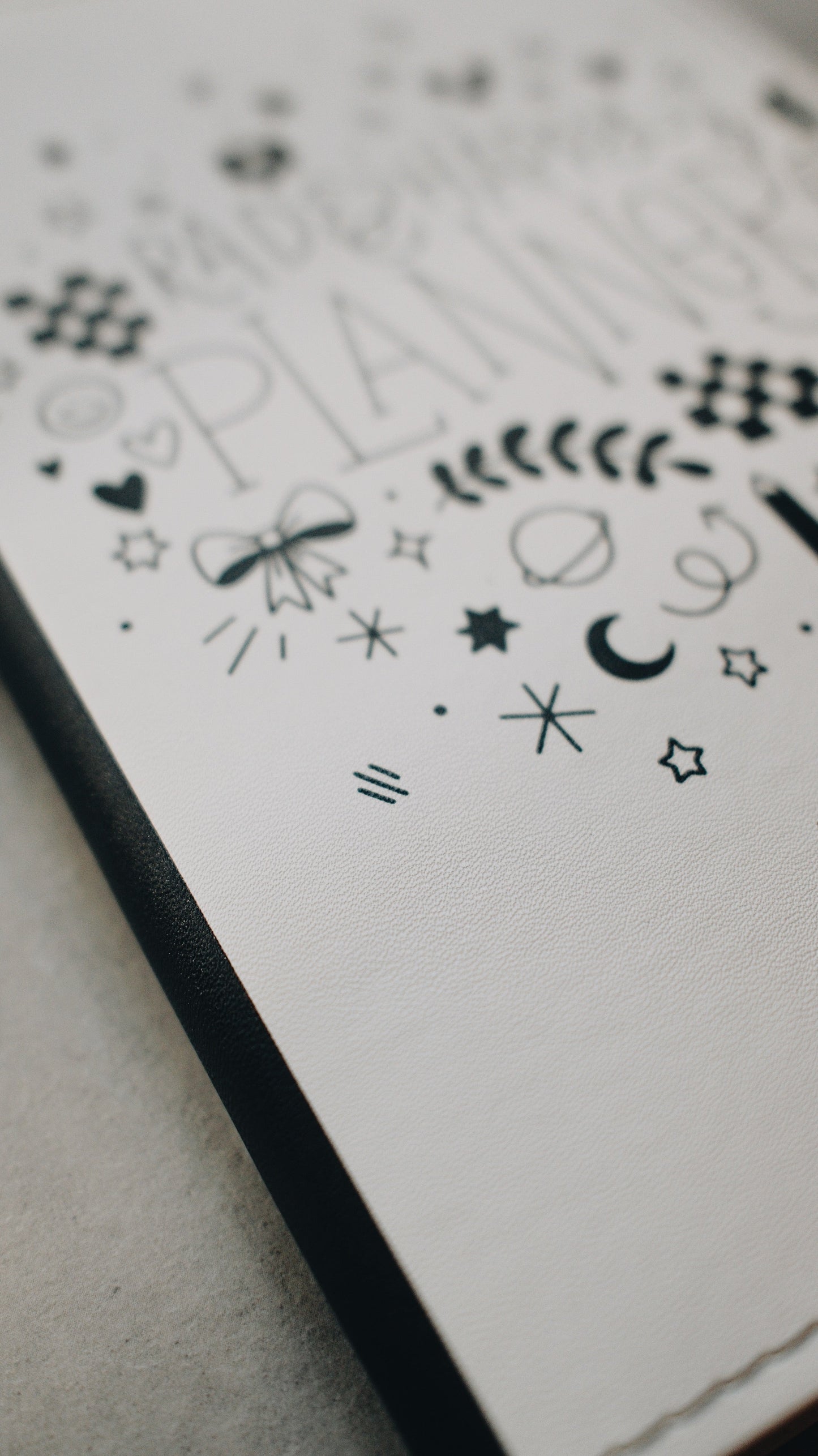 Undated 5x8 Planner - Doodle Edition