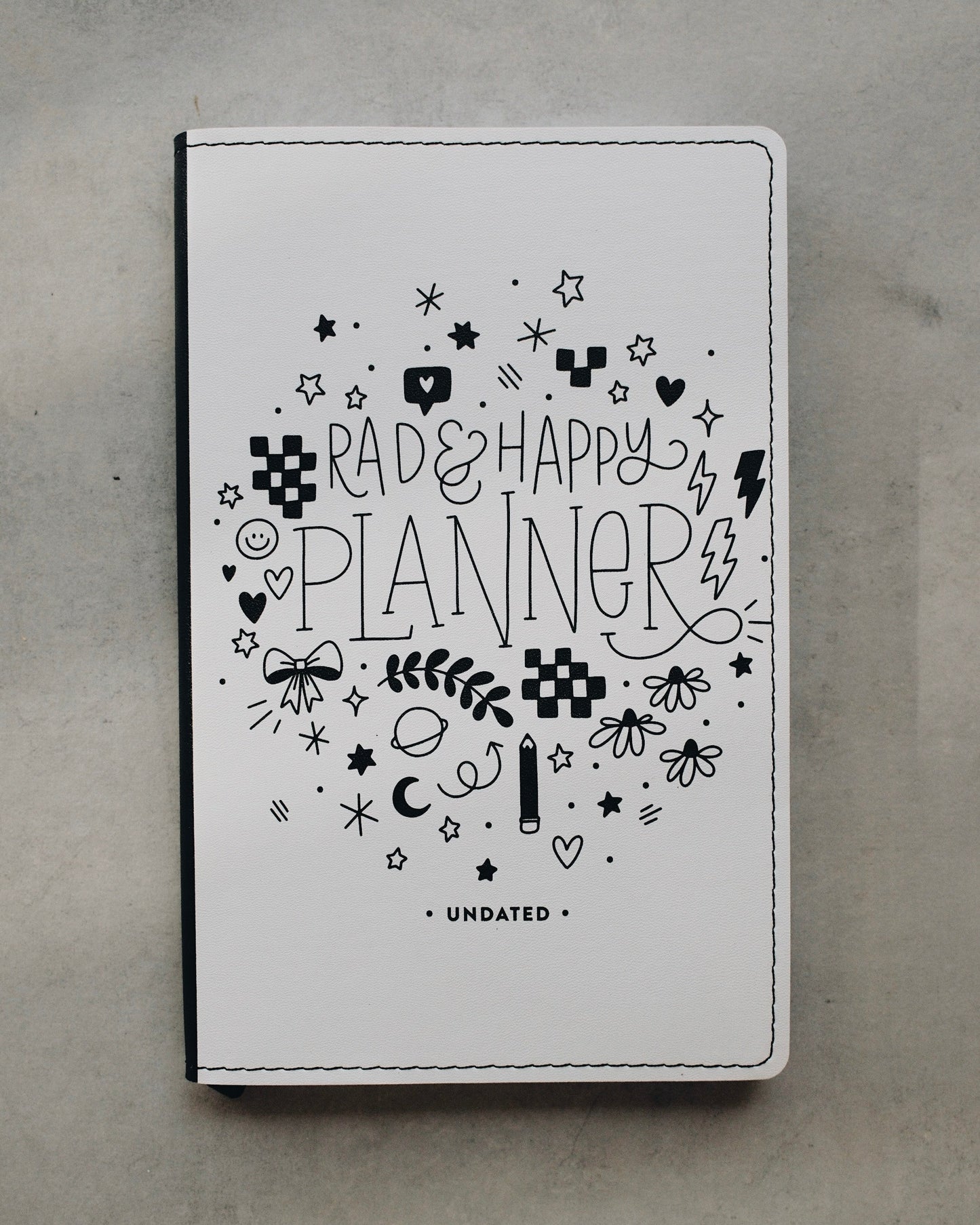 Undated 5x8 Planner - Doodle Edition